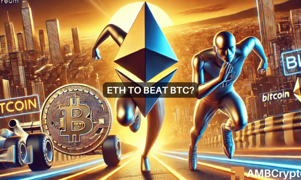 以太坊是否超越比特币?关键数据展示…