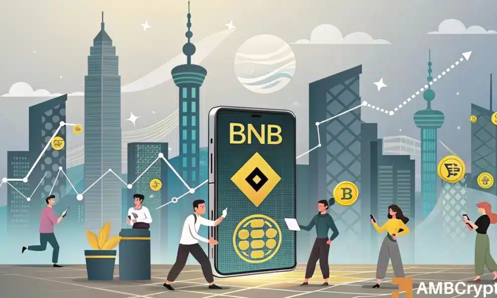BNB 确立在 640 美元水平——随着活跃用户达到历史新高，674 美元是否在不远的将来？