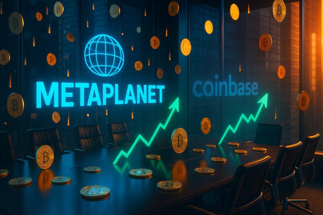Metaplanet超越Coinbase 收购比特币 交易额,股价飙升17%