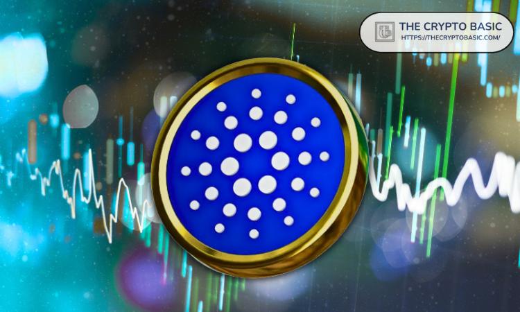 Cardano在周图首次出现金叉信号
