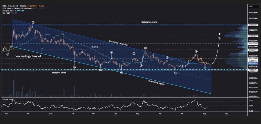 If Shiba Inu Stock Price Breaks Through This Key Range, It Could Skyrocket by 589%