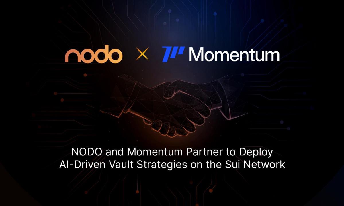 NODO and Momentum Collaborate to Deploy AI-Driven Vault Strategies on Sui Network