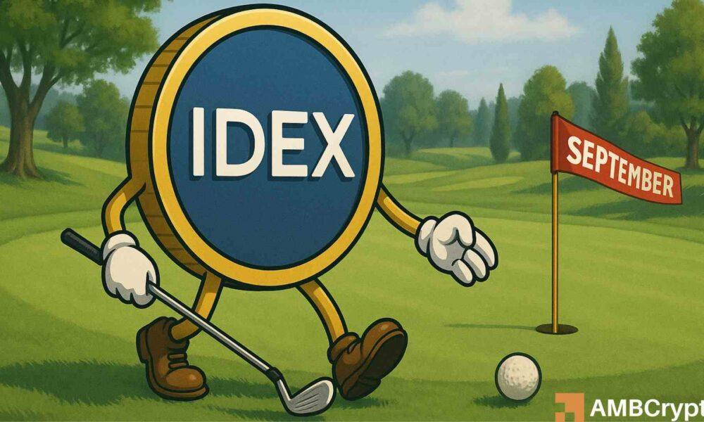 IDEX 7天内涨幅34%:能否推高混合DEX代币至0.045美元?